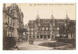 MONACO - Monte Carlo, Hôtel De Paris - 724 - Hôtels