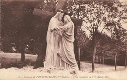 PONTCHATEAU - LE CALVAIRE (IV E STATION) - JESUS RENCONTRE SA TRES SAINTE MERE - Pontchâteau