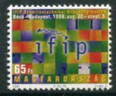 HUNGARY 1998 Computer Technology Congress MNH / **.  Michel 4512 - Nuevos