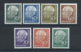 Allemagne RFA N°125A/28B** (MNH) 1957 - Président "Théodor Heuss" - Ungebraucht