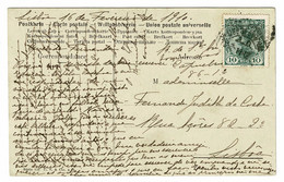 Portugal, 1910, Bilhete Postal Para Lisboa - Lettres & Documents