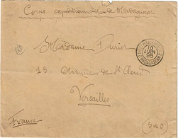 CTN68COL- MADAGASCAR CORPS EXPEDITIONNAIRE 10/6/1895 - Cartas & Documentos