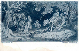 CPA - ILLUSTRATEUR Ludwig RICHTER - "Heimkehr Der Landieute" - Edition Hermann Vogel - Richter, Ludwig