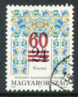 HUNGARY 1997 Surcharge 60 On 24 Ft. Used.  Michel 4466 - Used Stamps