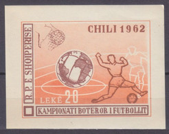 1962	Albania	B12b	1962 FIFA World Cup In Chile	40,00 € - 1962 – Chile