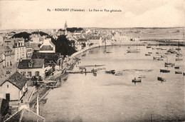 Roscoff * Le Port Et Vue Générale De La Commune - Roscoff