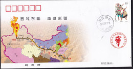 CHINA CHINE CINA XINJIANG  COVER - Cartas & Documentos