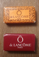 LOT DE 2 MINIS SAVONS O DE LANCOME - Produits De Beauté