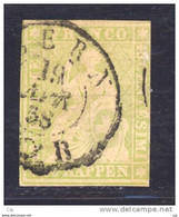 Suisse  -  1854  :  Yv  30a  (o)   Fil Rouge Brun                ,        N2 - Gebraucht