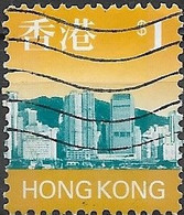 HONG KONG 1997 Hong Kong Skyline - $1 - Blue And Yellow FU - Gebraucht