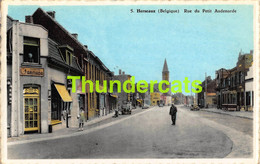 CPA HERSEAUX RUE DU PETIT AUDENARDE - Mouscron - Moeskroen