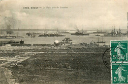 Brest * La Rade Vue De Lannion * Navire Bateau De Guerre - Brest