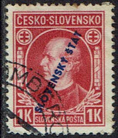 Slowakei 1939, MiNr 25a, Gestempelt - Gebraucht