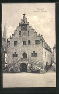 AK Karlstadt, Rathaus Mit Marktplatz - Karlstadt