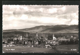 AK Isny Im Allgäu, Gesamtansicht Mit Den Kirchen Im Ort - Isny