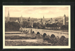 AK Ochsenfurt Am Main, Partie An Der Mainbrücke - Ochsenfurt