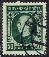 Slowakei 1939, MiNr 39a, Gestempelt - Used Stamps