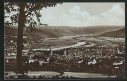 AK Lohr Am Main, Gesamtansicht Mit Blick Auf Den Main Im Tal - Lohr