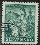 Slowakei 1939, MiNr 43, Gestempelt - Usati