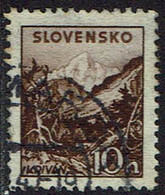 Slowakei 1940, MiNr 72ya, Gestempelt - Ongebruikt