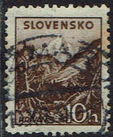 Slowakei 1940, MiNr 72ya, Gestempelt - Ongebruikt