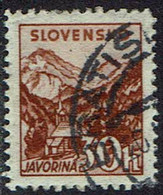 Slowakei 1940, MiNr 75xa, Gestempelt - Used Stamps