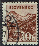 Slowakei 1940, MiNr 75ya, Gestempelt - Used Stamps