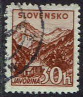 Slowakei 1940, MiNr 75ya, Gestempelt - Gebruikt