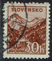 Slowakei 1940, MiNr 75ya, Gestempelt - Used Stamps