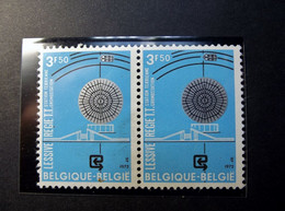 Belgie - Belgique - 1972 -  OPB/COB 1640 -  Telecommunicatiesatellieten Te Lessive  - Postfris (*) - Otros & Sin Clasificación