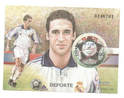 Hojita Sello DEPORTE Real Madrid (facial 1,20 €) - Commemorative Panes