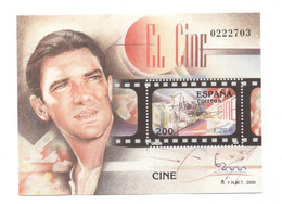 Hojita Sello CINE Antonio Banderas (facial 1,20 €) - Herdenkingsblaadjes