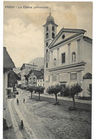 FAIDO: Chiesa Parrocciale, Tankstelle ~1910 - Faido