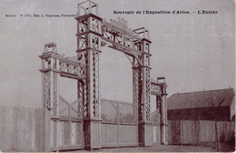 Souvenir De L'exposition D'arlon  L'entrée L. Duparque Florenville 1904 - Arlon
