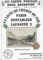 Fascicule N° 12 Ligne De Chemin De Fer Paris-Pontarlier - Lausanne - Ouvrages D'Art