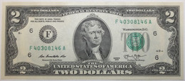 USA - 2 Dollars - 2013 - PICK 538F - NEUF - Billets De La Federal Reserve (1928-...)