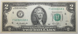 USA - 2 Dollars - 2013 - PICK 538F - NEUF - Federal Reserve Notes (1928-...)