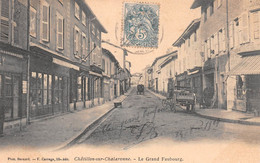 CHATILLON-sur-CHALARONNE - Le Grand Faubourg - Précurseur 1904 - Châtillon-sur-Chalaronne