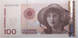 Norvège - 100 Kroner - 2006 - PICK 49c - NEUF - Norvège