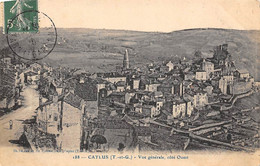 Caylus       82       Vue Générale Côté Ouest           ( Voir Scan) - Caylus