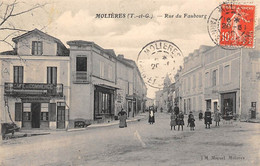 Molières       82        Rue Du Faubourg. Café Du Commerce           ( Voir Scan) - Molieres