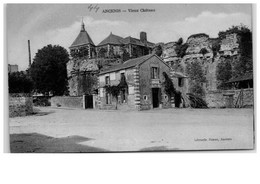 ANCENIS VIEUX CHATEAU VIEILLE CPA COULEUR - Ancenis