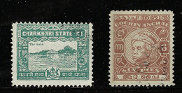 INDIA-CHARKHARI 1931 SC28, 1948 SC93 - Charkhari