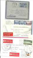 3 AIRMAIL - SPECIAL DELIVERY COVERS - FROM CANADA TO ENGLAND - 1956 - 1972 - 1980 - Entrega Especial/Entrega Inmediata