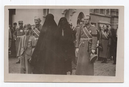 1934 YUGOSLAVIA,SERBIA,KING ALEKSANDAR FUNERAL,CROWN PRINCE PETER,QUEENN MARIA,PRINCES OLGA,PHOTOGRAPH,POSTCARD - Royal Families