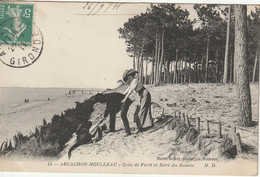 Arcachon Moulleau : Coin De Forêt Et Bord Du Bassin - 1911 - Arcachon