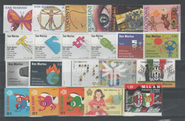 San Marino - Lotto Nuovi 2007-2014            (g7620) - Collections, Lots & Series