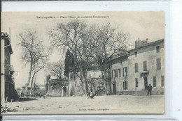 Labruguière   Place Thiers Et Ancienne Gendarmerie - Labruguière