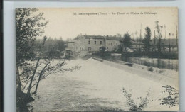 Labruguière   Le Thoré Et L'usine De Délainage - Labruguière