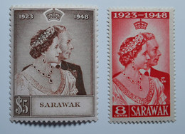 SILVER WEDDING 1948 SARAWAK - Sarawak (...-1963)